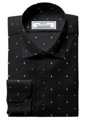 Load image into Gallery viewer, Black Jacquard Weave - CUS-10023