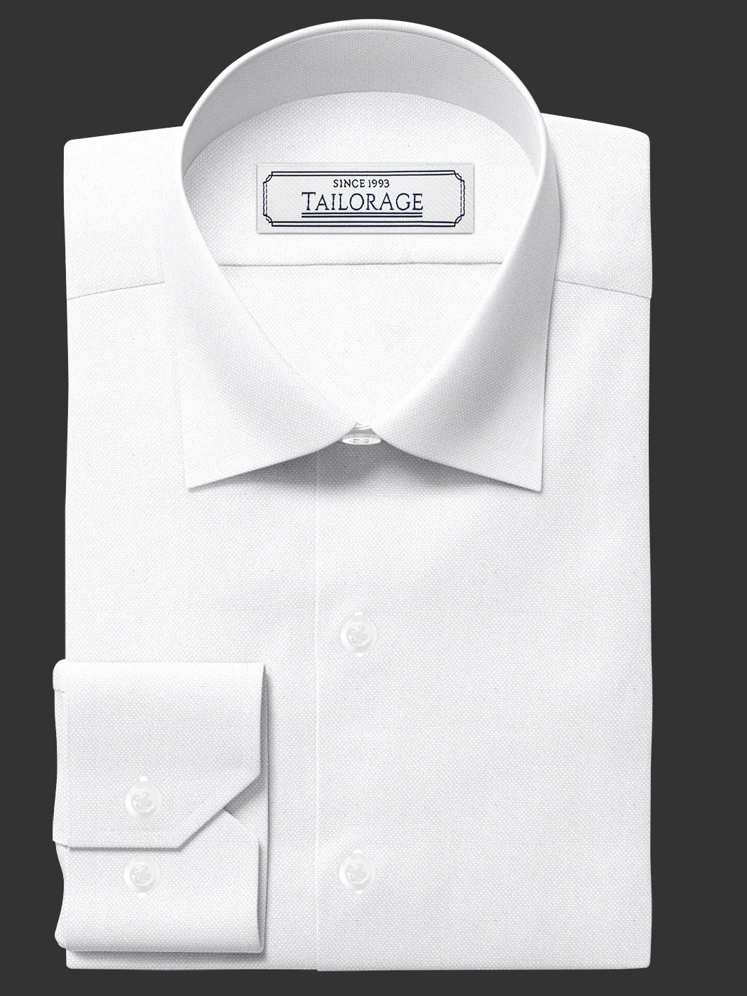 Solid White Oxford - SS-2006