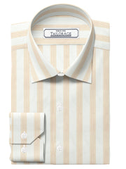 Load image into Gallery viewer, Peach Fuzz Stripes Twill - SS-10058
