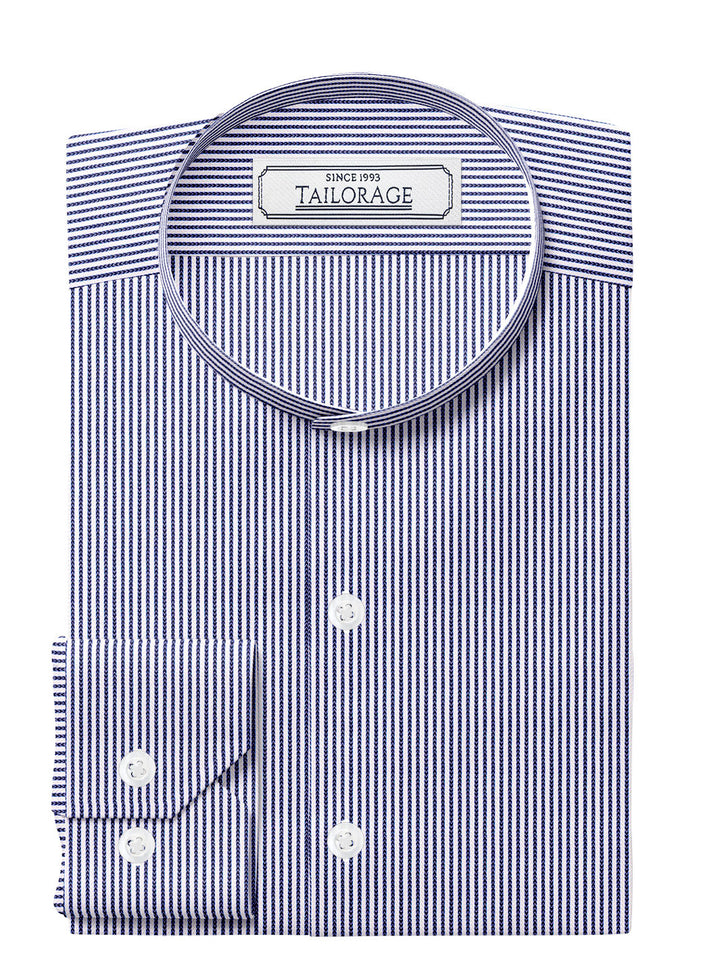 Provence Blue Herringbone Stripes - SS-2002