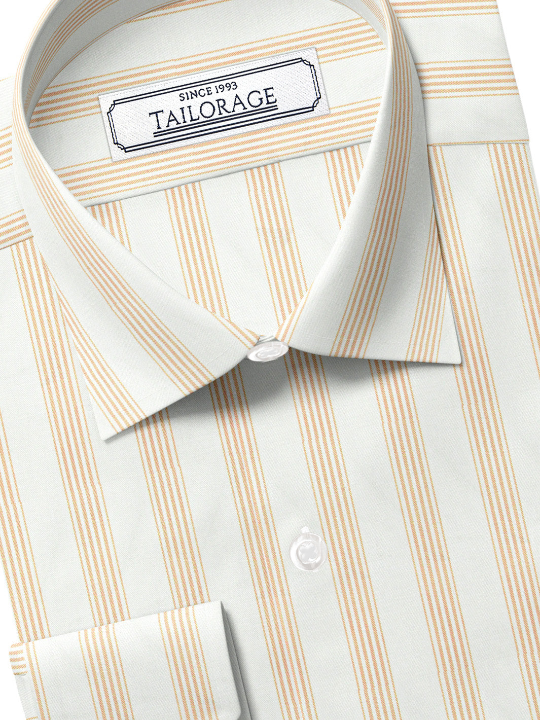 Peach Fuzz Stripes Twill - SS-10058