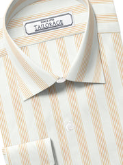 Load image into Gallery viewer, Peach Fuzz Stripes Twill - SS-10058
