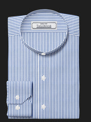 Load image into Gallery viewer, Feather Touch Provence Blue Stripes - CUS-10028
