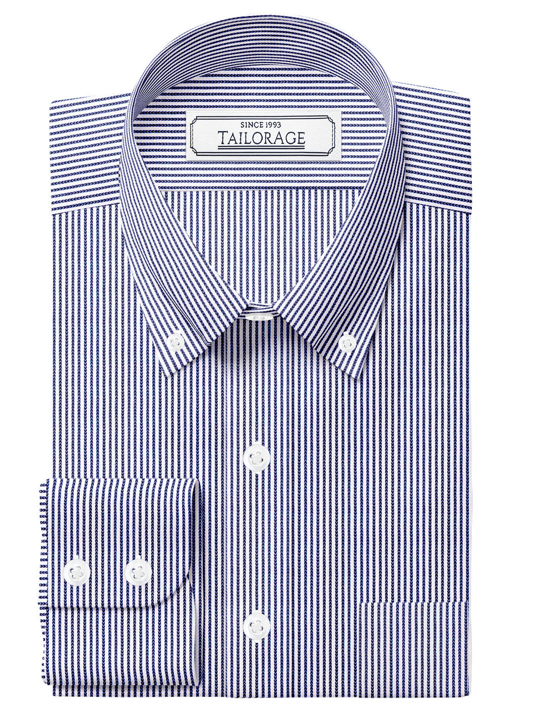 Provence Blue Herringbone Stripes - SS-2002