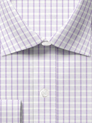 Load image into Gallery viewer, American Soft Lavender Grid Checks - SS-10049
