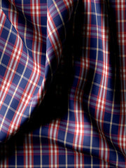 Load image into Gallery viewer, Feather Touch Classic Blue And Red Plaid - CUS-10040
